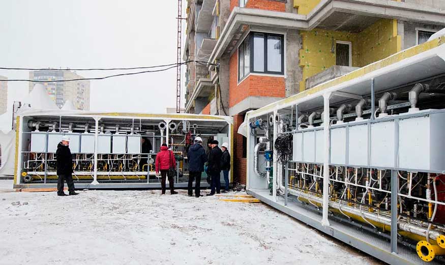Отопительные системы на крыше дома