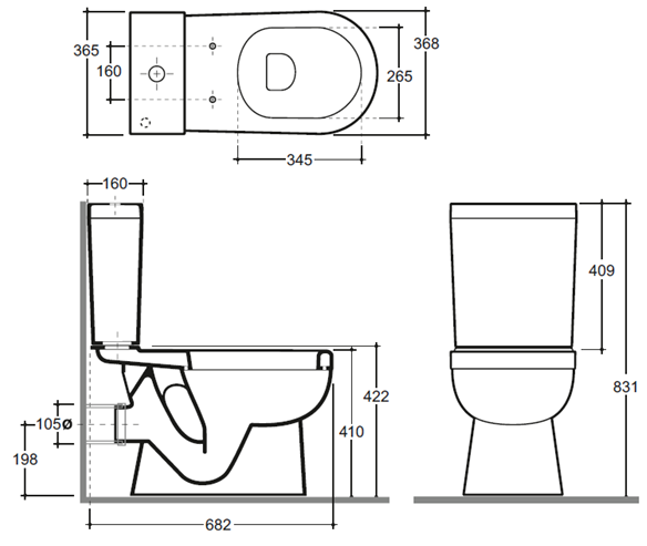 Керамин Бергамо Нова размер